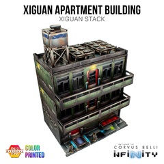 (XSAB) Warsenal - Xiguan Stacks - Apartment Building (Color Printed)