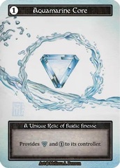 Aquamarine Core - Unique - Foil