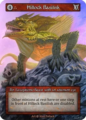 Hillock Basilisk - Exceptional