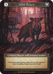 Wild Boars - Ordinary - Foil