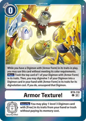 Armor Texture! - BT8-110 - C - Foil (Blast Ace Double Pack Set)