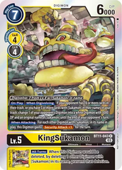 KingSukamon - BT11-043 - R - Foil (Winner Pack -Blast Ace-) - Foil