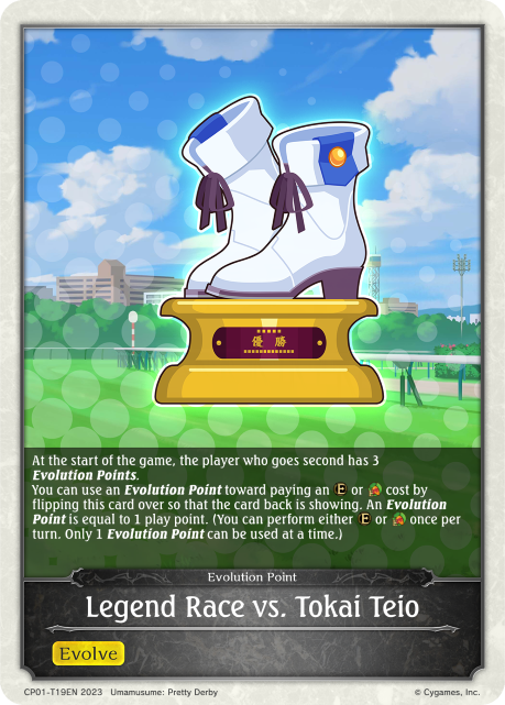 Legend Race vs. Tokai Teio - CP01-T19EN - T