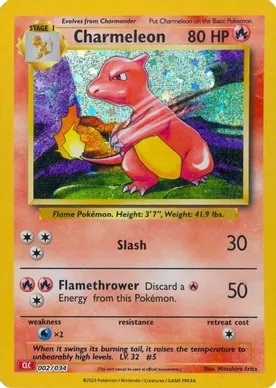 Charmeleon - 002/034 - Classic Collection - Holo