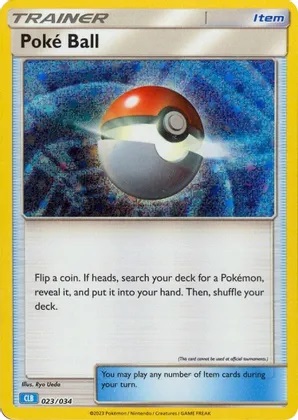 Poke Ball (CLB) - 023/034 - Classic Collection - Holo