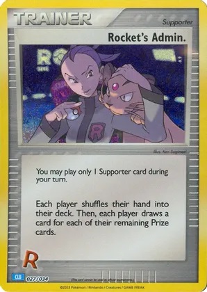 Rockets Admin. (CLB) - 027/034 - Classic Collection - Holo