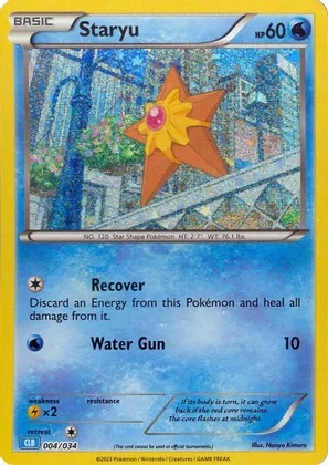 Staryu - 004/034 - Classic Collection - Holo