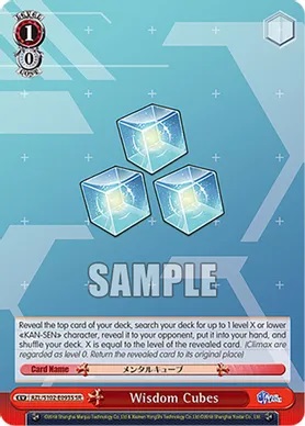 Wisdom Cubes - AZL/S102-E093S - SR