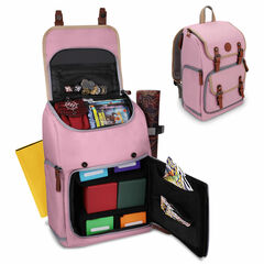 Enhance Trading Card Storage Backpack Mid-Size Pink