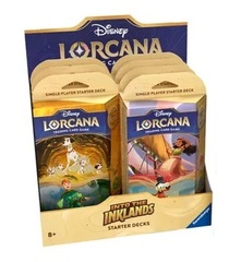 Disney Lorcana: Into the Inklands Starter Deck Display