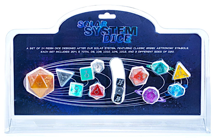 Solar System Dice