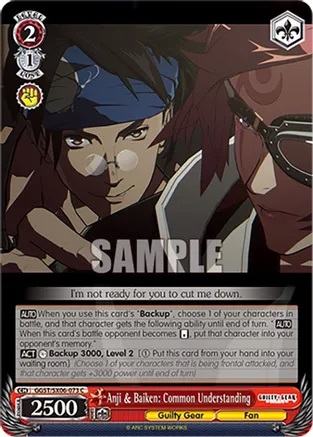 Anji & Baiken: Common Understanding - GGST/SX06-073 - C