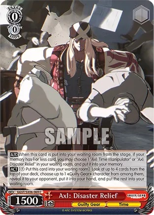 Axl: Disaster Relief - GGST/SX06-069 - C