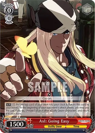 Axl: Going Easy - GGST/SX06-070 - C