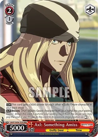 Axl: Something Amiss - GGST/SX06-T07R - RRR