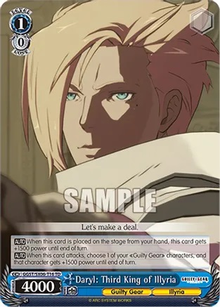 Daryl: Third King of Illyria - GGST/SX06-T16 - TD