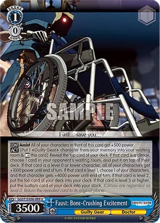 Faust: Bone-Crushing Excitement - GGST/SX06-089 - U