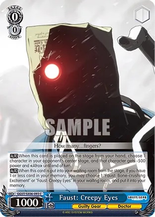 Faust: Creepy Eyes - GGST/SX06-093 - C