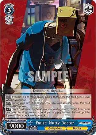 Faust: Nutty Doctor - GGST/SX06-082 - RR