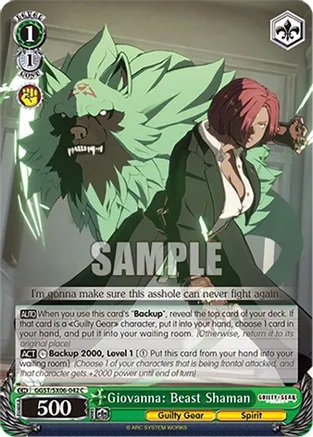 Giovanna: Beast Shaman - GGST/SX06-042 - C