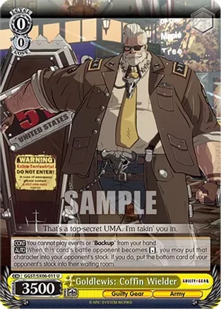 Goldlewis: Coffin Wielder - GGST/SX06-011 - U
