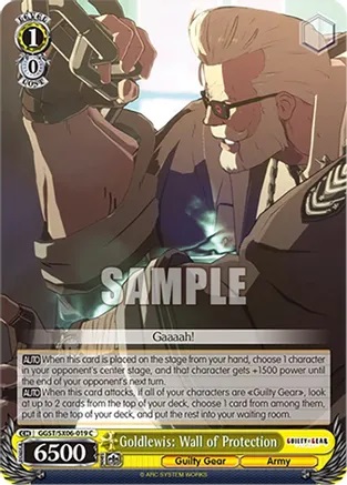 Goldlewis: Wall of Protection - GGST/SX06-019 - C