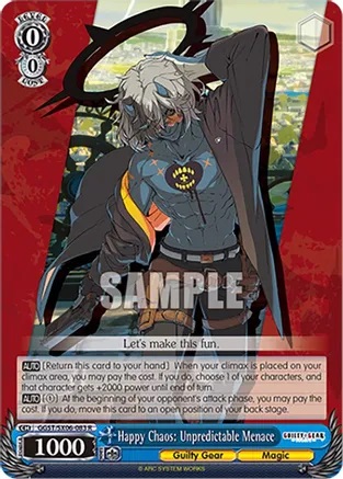 Happy Chaos: Unpredictable Menace - GGST/SX06-083 - R