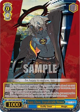 Happy Chaos: Unpredictable Menace - GGST/SX06-083SP - SP