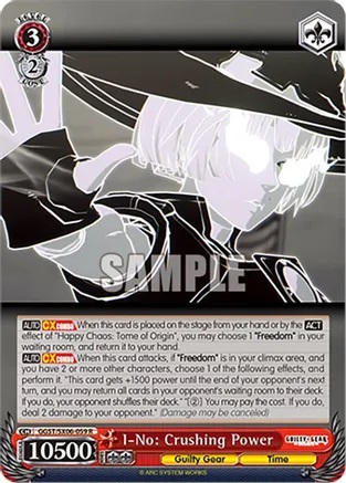 I-No: Crushing Power - GGST/SX06-059 - R