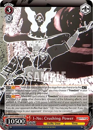 I-No: Crushing Power - GGST/SX06-059S - SR