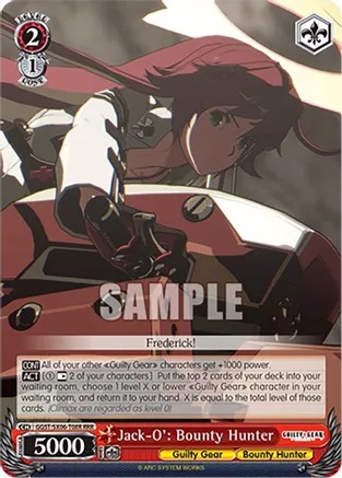 Jack-O: Bounty Hunter - GST/SX06-T08R - RRR