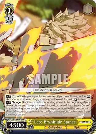 Leo: Brynhildr Stance - GGST/SX06-018 - C