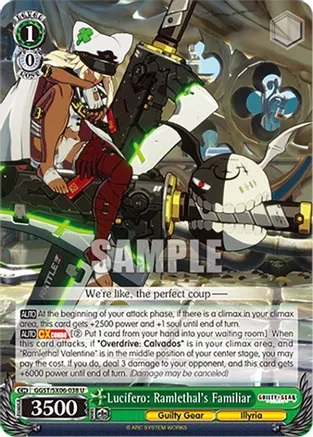 Lucifero: Ramlethals Familiar - GGST/SX06-038 - U
