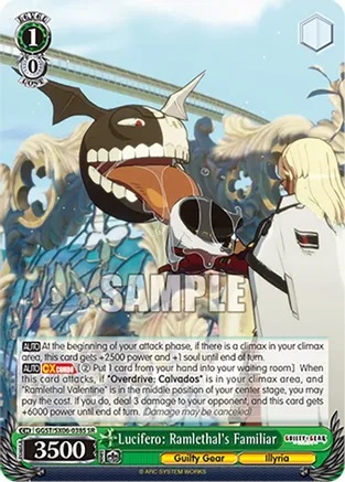 Lucifero: Ramlethals Familiar - GGST/SX06-038S - SR