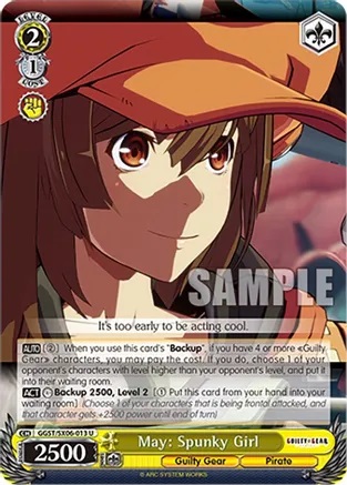 May: Spunky Girl - GGST/SX06-013 - U