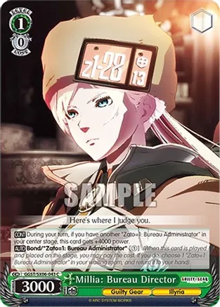 Millia: Bureau Director - GGST/SX06-043 - C