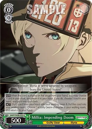 Millia: Impending Doom - GGST/SX06-035 - U