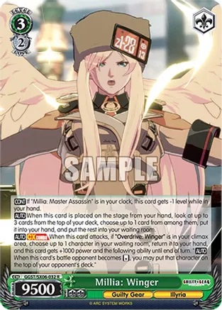 Millia: Winger - GGST/SX06-032 - R