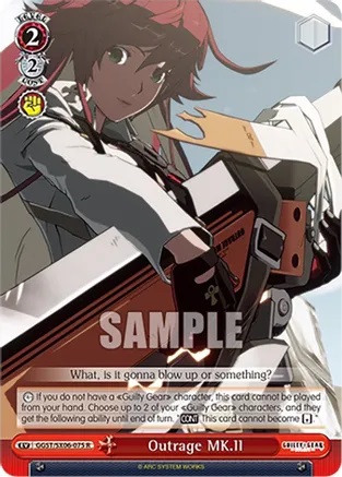 Outrage MK.II - GGST/SX06-075 - R