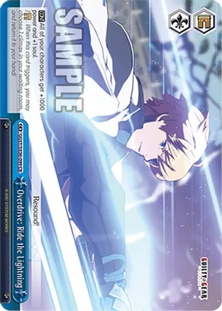 Overdrive: Ride the Lightning - GGST/SX06-099 - CR