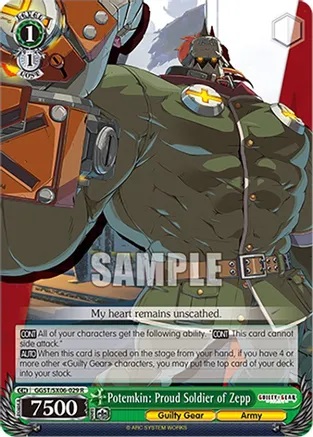 Potemkin: Proud Soldier of Zepp - GGST/SX06-029 - R