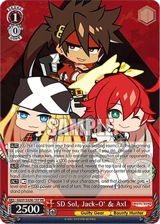 SD Sol, Jack-O & Axl - GGST/SX06-107 - PR
