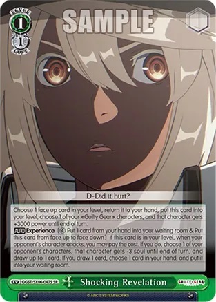Shocking Revelation - GGST/SX06-047S - SR