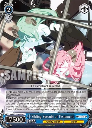 Sibling Succubi of Testament - GGST/SX06-096 - C