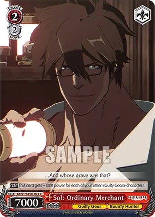 Sol (furigana:Frederick): Ordinary Merchant - GGST/SX06-074 - C