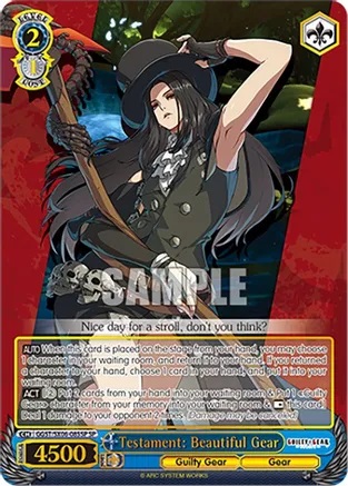 Testament: Beautiful Gear - GGST/SX06-085SP - SP
