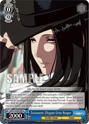 Testament: Elegant Grim Reaper - GGST/SX06-088 - U