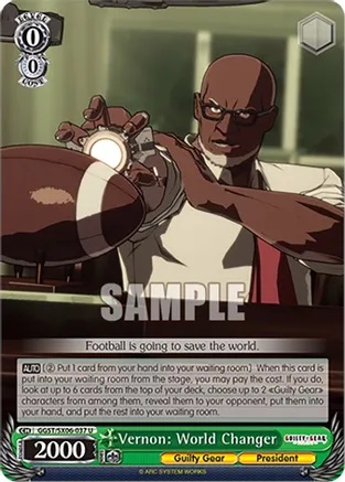Vernon: World Changer - GGST/SX06-037 - U
