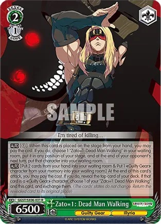 Zato=1: Dead Man Walking - GGST/SX06-031 - R