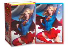 Dragon Shield Standard-Size Sleeves: Brushed Superman Series ‘Supergirl’ (100 ct.)